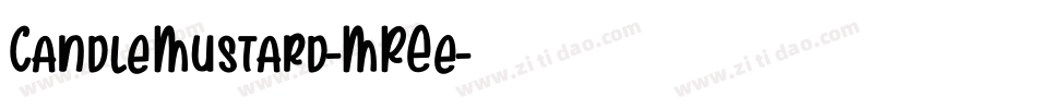 CandleMustard-MREe字体转换