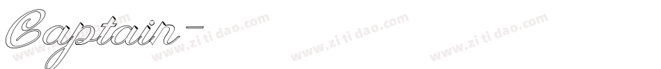 Captain字体转换
