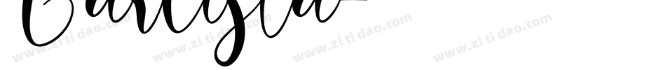 Carlista字体转换