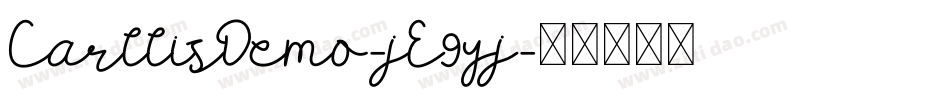 CarllisDemo-jE9yj字体转换