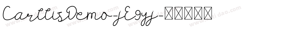 CarllisDemo-jE9yj字体转换