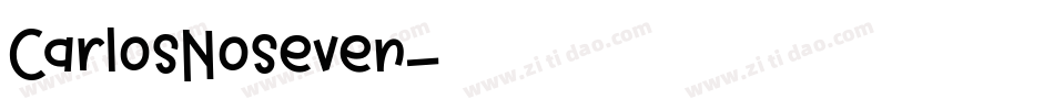 CarlosNoseven字体转换