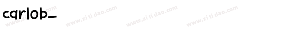 carlob字体转换