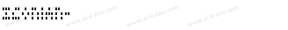 Iconian字体转换