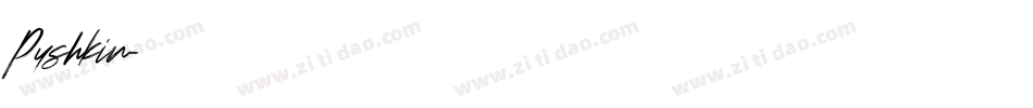 Pushkin字体转换