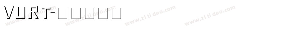 VURT字体转换