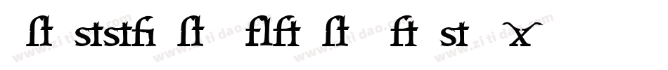 BrassiereAlternates-AxM字体转换