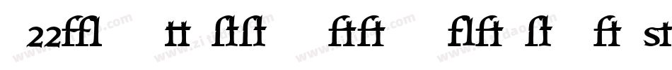 P22FLLWTerracotta-Alternates字体转换 P22FLLWTerracotta-Alternates字体转换