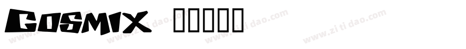 Cosmix字体转换