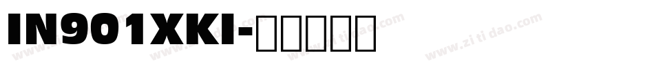 IN901XKI字体转换