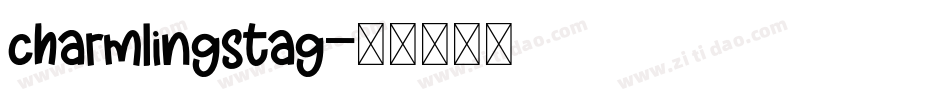 charmlingstag字体转换