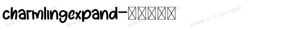 charmlingexpand字体转换