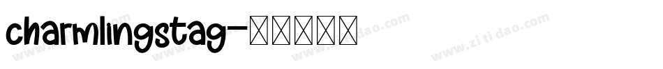 charmlingstag字体转换