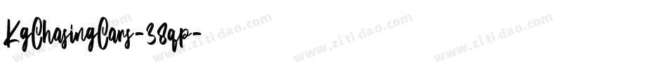 KgChasingCars-38qp字体转换