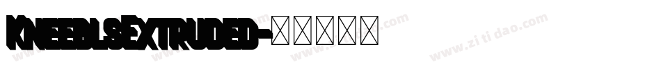 KneeblsExtruded字体转换