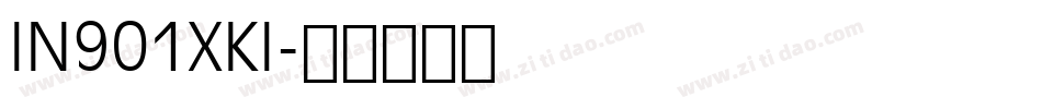 IN901XKI字体转换
