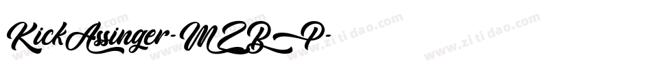 KickAssinger-MZBP字体转换