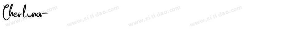 Cherlina字体转换