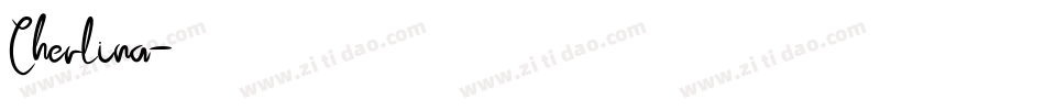 Cherlina字体转换