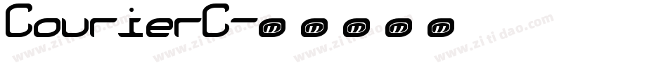 CourierC字体转换