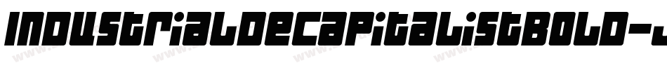 IndustrialDecapitalistBold-j9Ey字体转换
