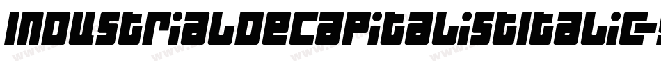 IndustrialDecapitalistItalic-5y1v字体转换