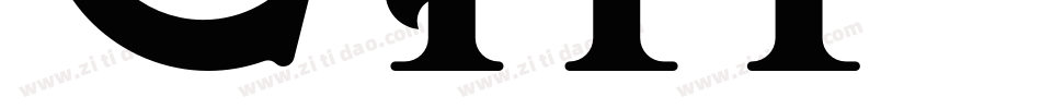 Chi字体转换