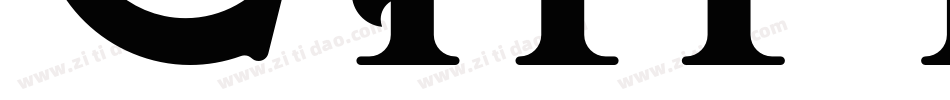 ChiTown-Light(3)字体转换