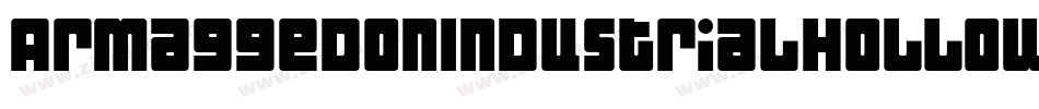 ArmaggedonIndustrialHollow-lB7w字体转换