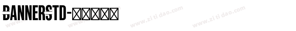 BannerStd字体转换