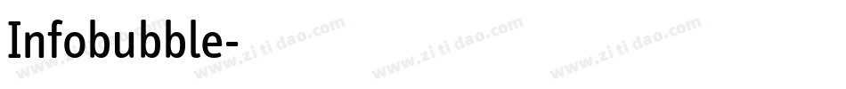 Infobubble字体转换