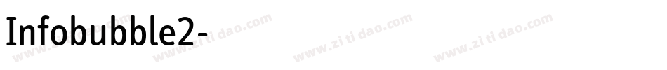 Infobubble2字体转换