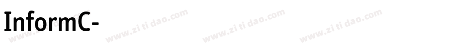 InformC字体转换