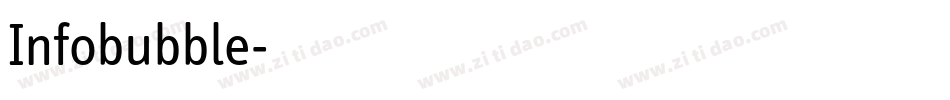 Infobubble字体转换