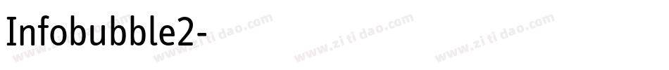 Infobubble2字体转换