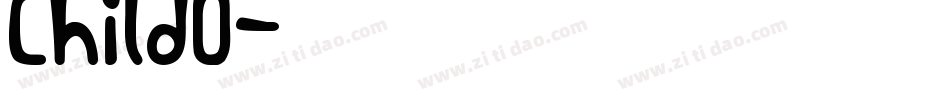 Childo字体转换