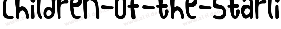 Children-of-the-Starlight-2字体转换