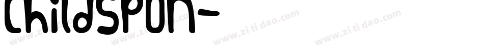 childspon字体转换