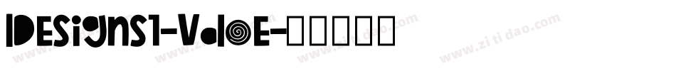 Designs1-Vdoe字体转换