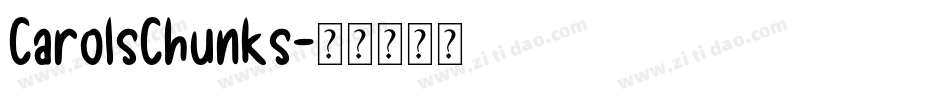 CarolsChunks字体转换