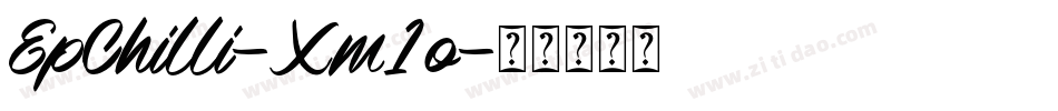 EpChilli-Xm1o字体转换