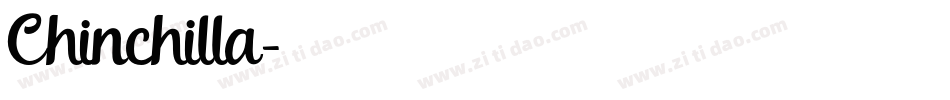 Chinchilla字体转换
