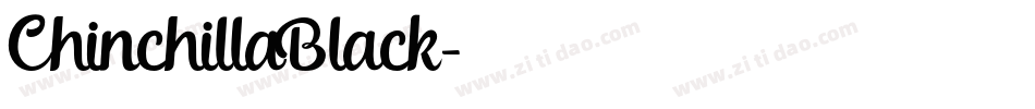 ChinchillaBlack字体转换