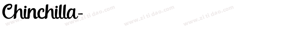 Chinchilla字体转换