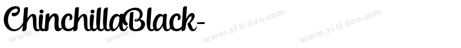 ChinchillaBlack字体转换