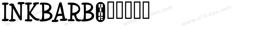 InkBarb字体转换