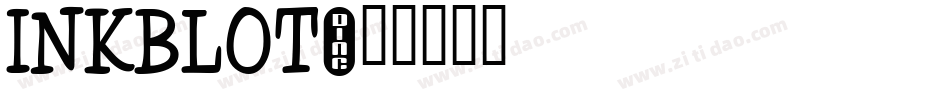 InkBlot字体转换