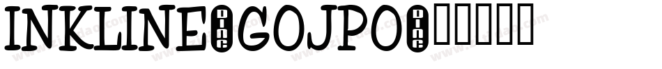 InkLine-GOJPO字体转换