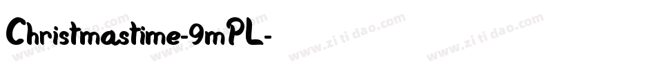 Christmastime-9mPL字体转换