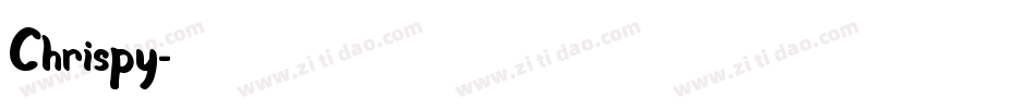 Chrispy字体转换